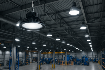Индустриално LED осветление в България: Ефективни решения за модерни производствени и складови пространства ⚙️🏭💡