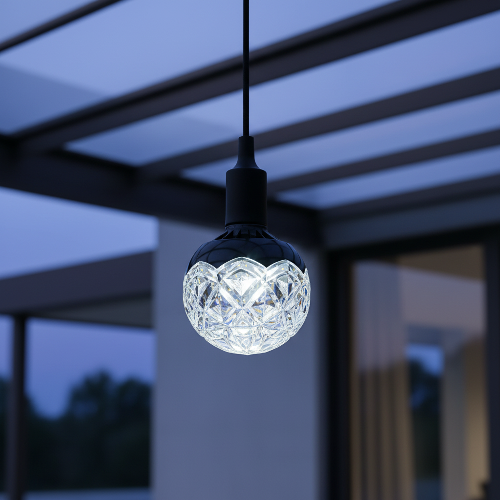 Пендел LED Екстериор CRYLO 10W Black