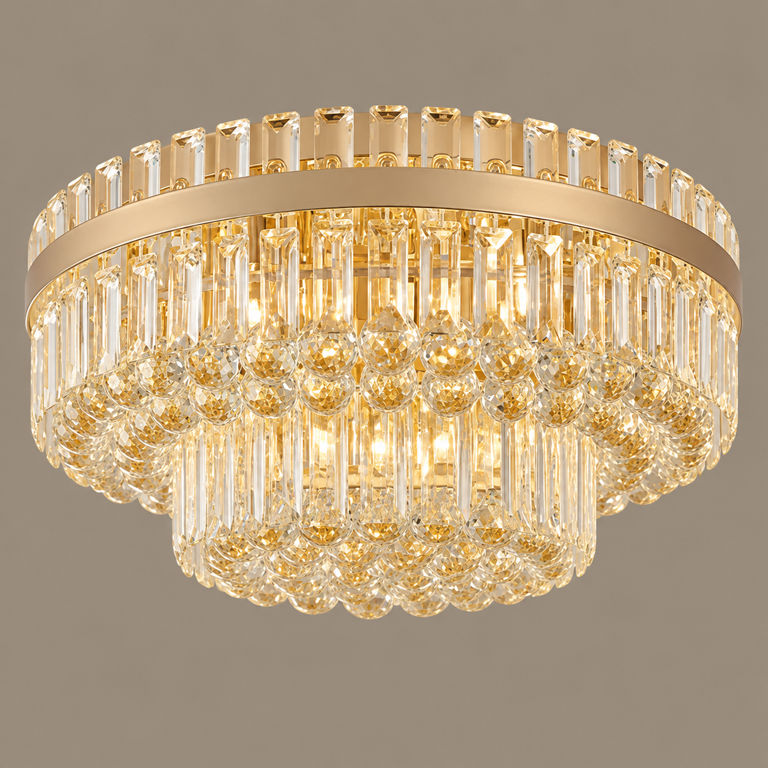 Полилей от кристал за таван Luminaris Regal 80CM
