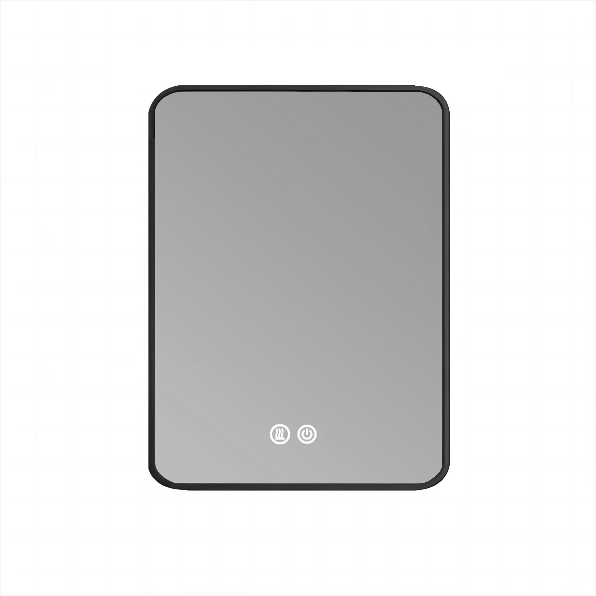 LED огледало 60x80cm с черна рамка, 3 вида светлина, против запотяване и Touch OD041/BK