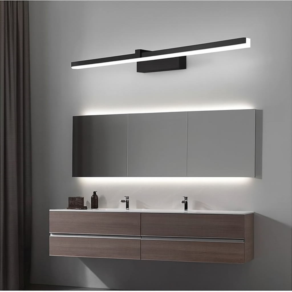 LED аплик за баня Olyss 11W 56cm черна