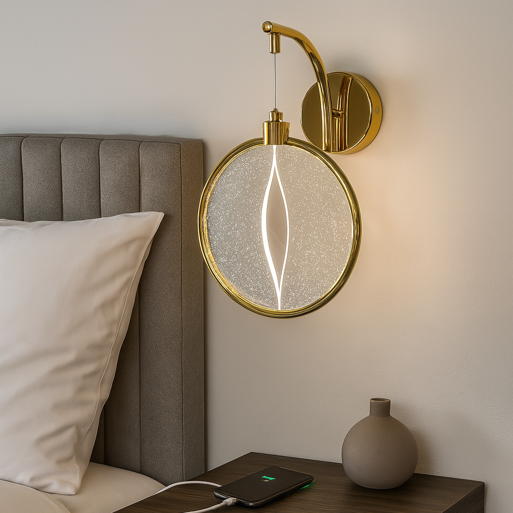 LED аплик Luxury Gold Birdy