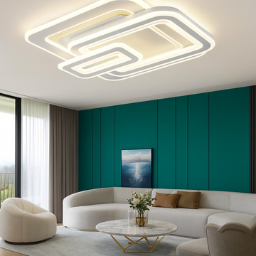 LED осветително тяло TORKA Square 3 функции Еквивалент 650W Дистанционно