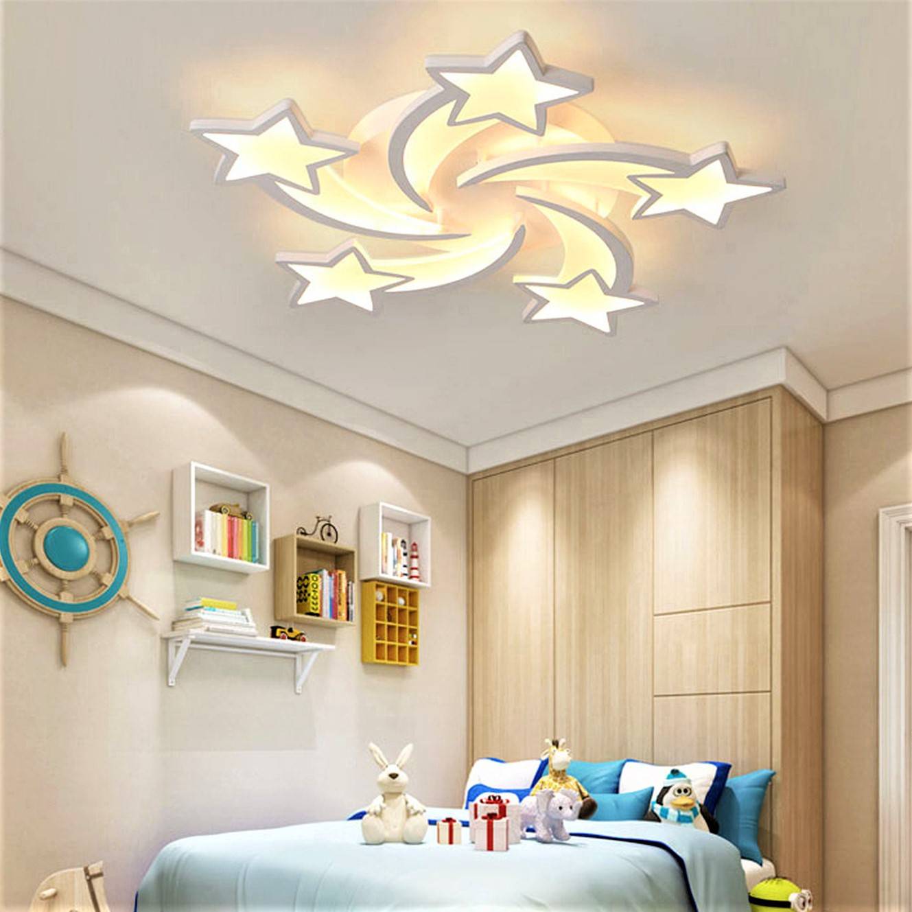 LED осветително тяло STAR DESIGN Еквивалент 500W Дистанционно управление