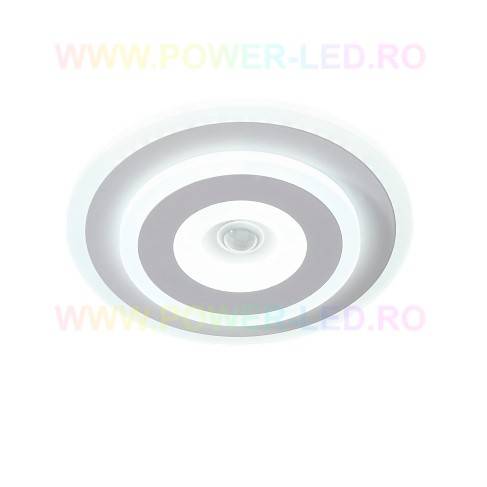 LED осветително тяло 24W кръгло със сензор за движение, еквивалент 150W