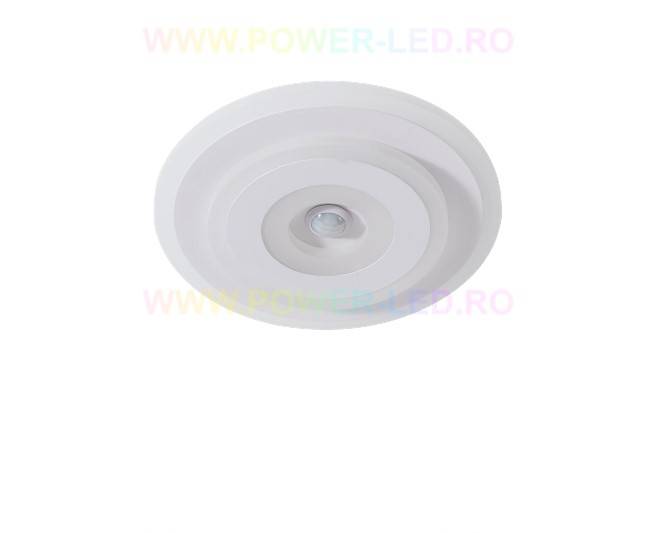 LED осветително тяло 24W кръгло със сензор за движение, еквивалент 150W