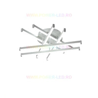 LED осветително тяло 120W 6 LINES Design Round Бяла SMART Еквивалент 500W