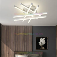 LED осветително тяло 120W 6 LINES Design Round Бяла SMART Еквивалент 500W