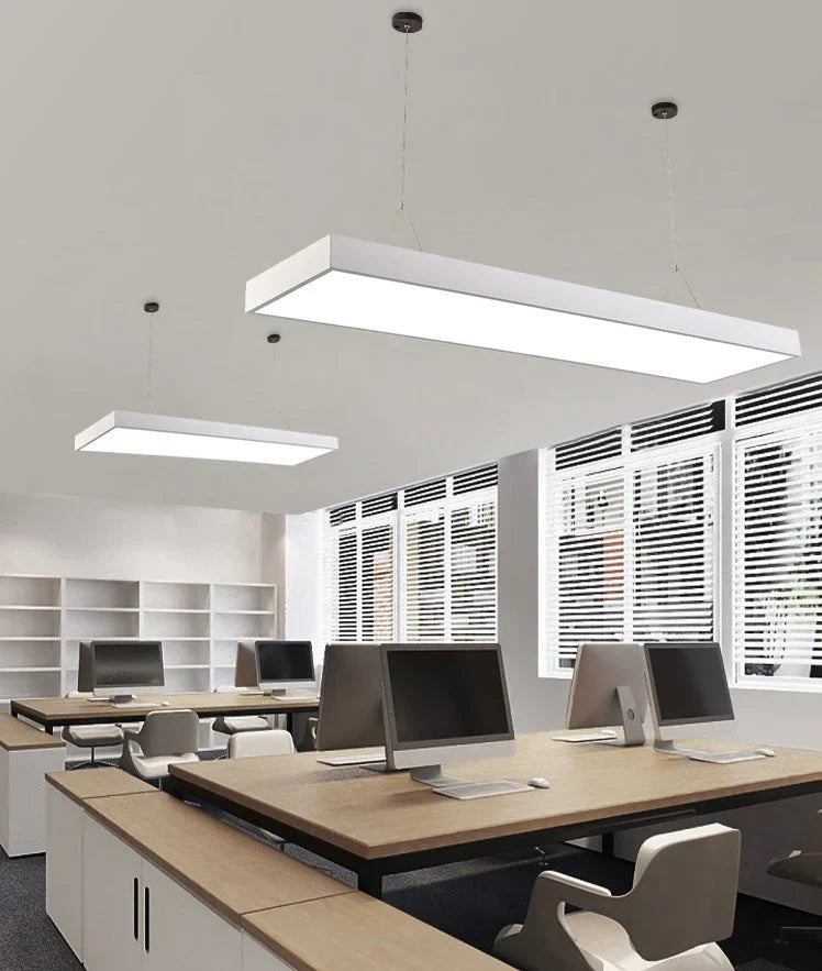 LED панел 72W 117.5 x 28cm Бял За повърхностен монтаж/Окачен Еквивалент 400W