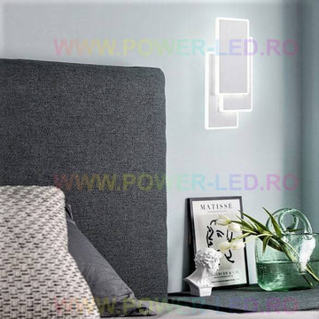 LED аплик 54W LUCIUS бял