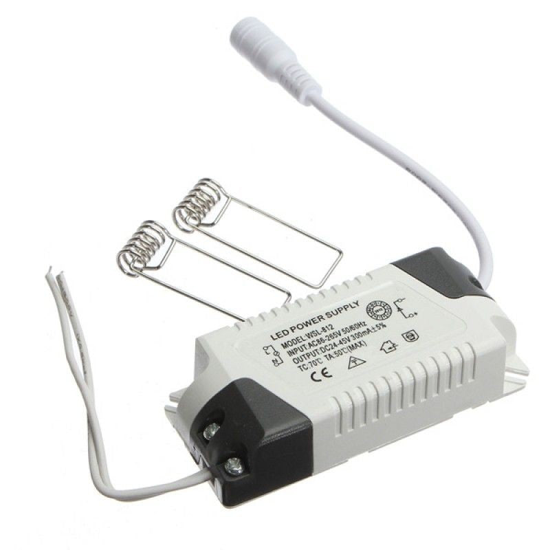 LED спот 12W Slim кръгъл бял / 168mm / вграден