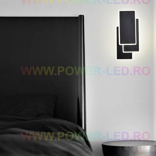 LED аплик 54W LUCIUS Black