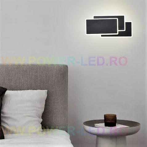 LED аплик 54W LUCIUS Black