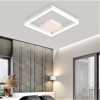 LED осветително тяло 80W ONE SQUARE Design Бял Дистанционно