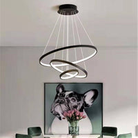 LED осветително тяло WONDER Black 3 Segmente еквивалент 600W с дистанционно