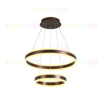 LED осветително тяло 204W KING Wenge 2 сегмента с дистанционно