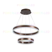 LED осветително тяло 204W KING Wenge 2 сегмента с дистанционно