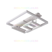 LED осветително тяло 214W BRUNOS SQUARES Бяло Дистанционно