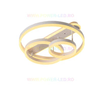 LED осветително тяло 174W BRUNOS RINGS Бяло с дистанционно