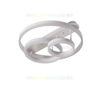 LED осветително тяло 174W BRUNOS RINGS Бяло с дистанционно