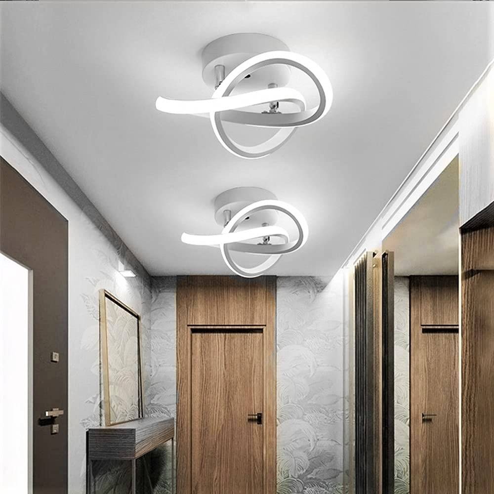 LED осветително тяло 48W TWO RINGS БЯЛО Еквивалент 200W