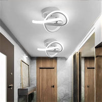 LED осветително тяло 48W TWO RINGS БЯЛО Еквивалент 200W