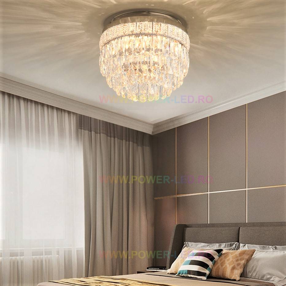 Осветително тяло ZOE CRISTAL 400mm Дистанционно