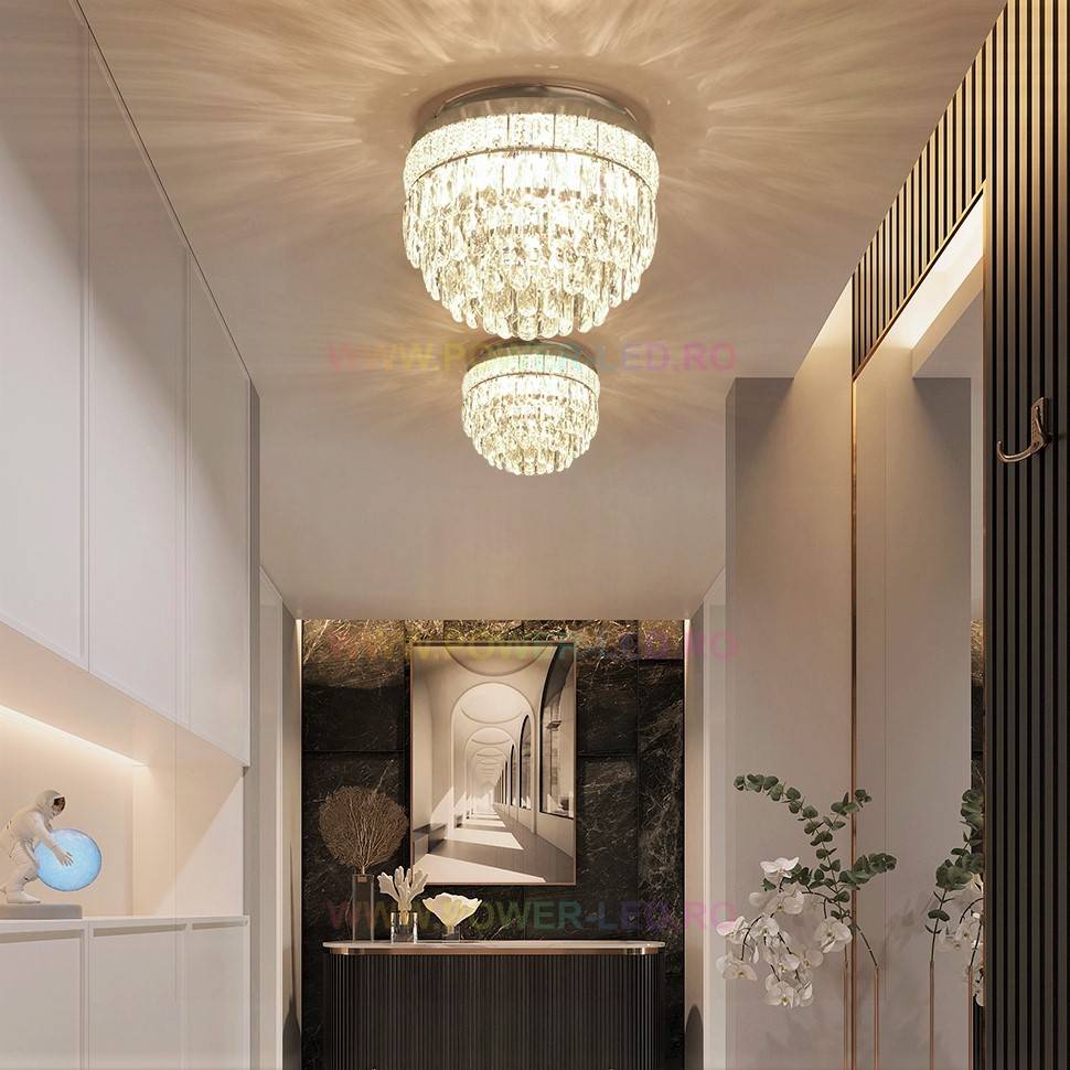 Осветително тяло ZOE CRISTAL 400mm Дистанционно