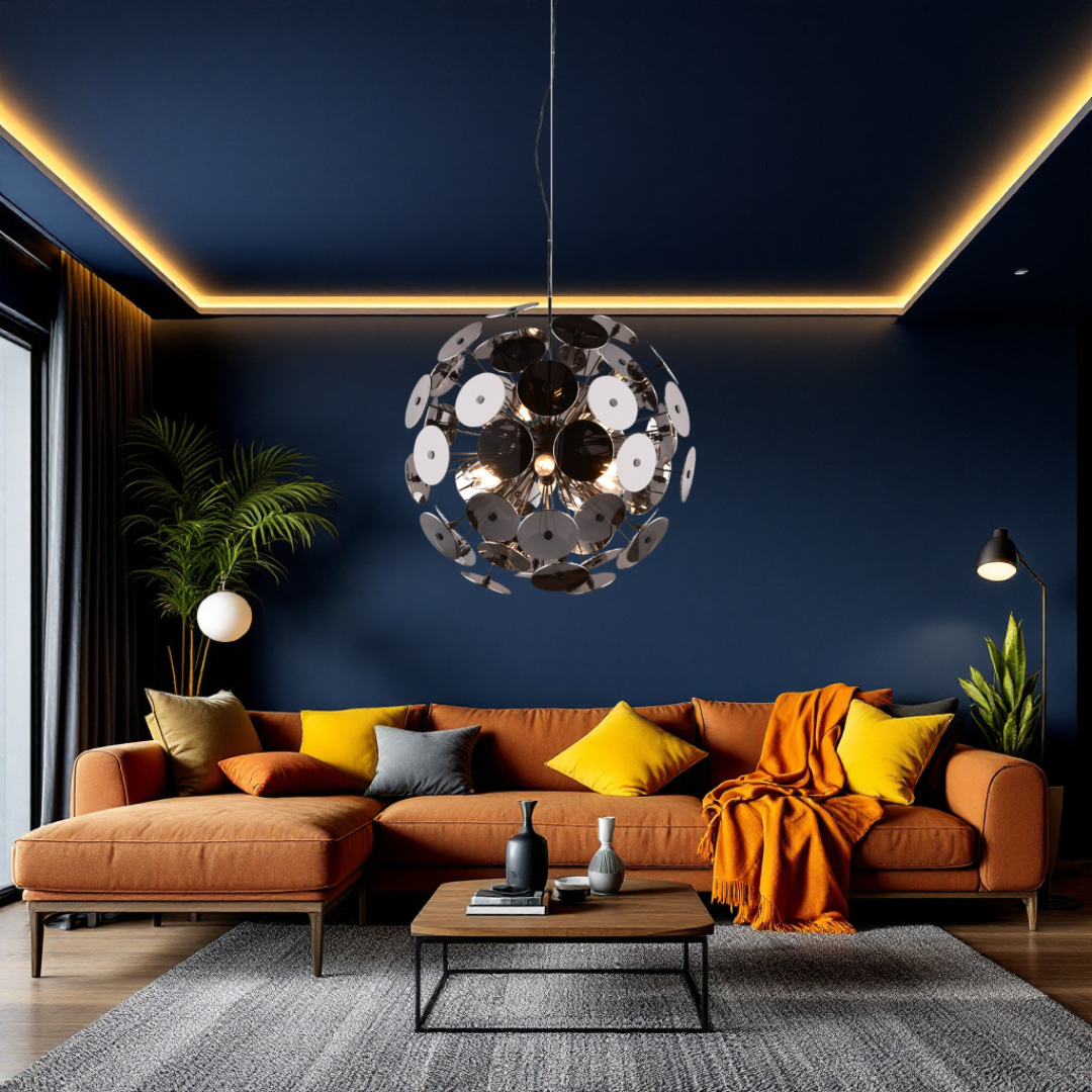 Осветително тяло висящо Luxury DISCALGO Black