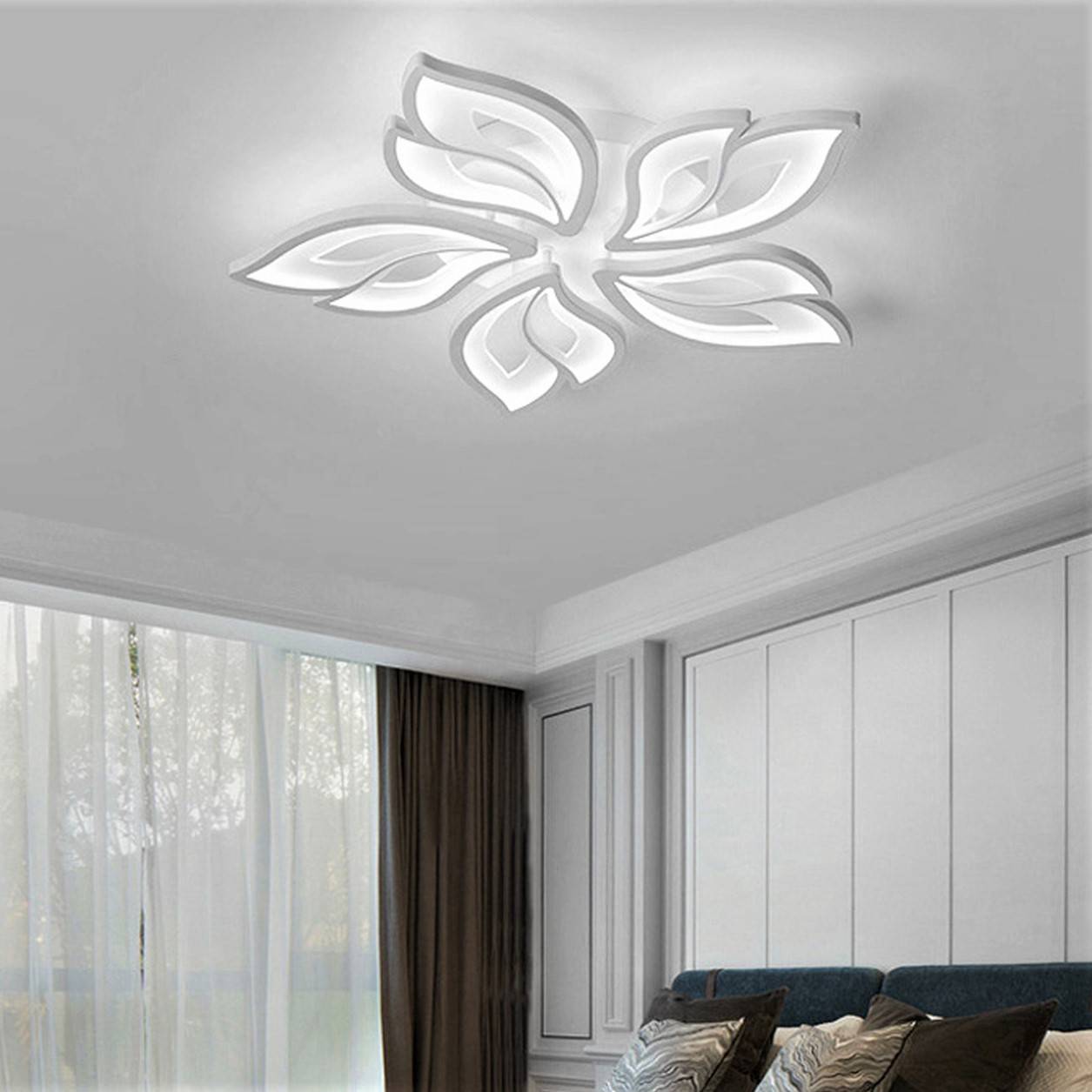 Lustra Led 120W Anemone Telecomanda Smart Aplicatie Lighting Fixtures