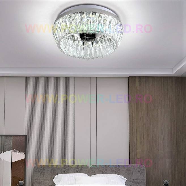 LED осветително тяло 144W LORA CRISTAL с дистанционно