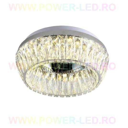 LED осветително тяло 144W LORA CRISTAL с дистанционно