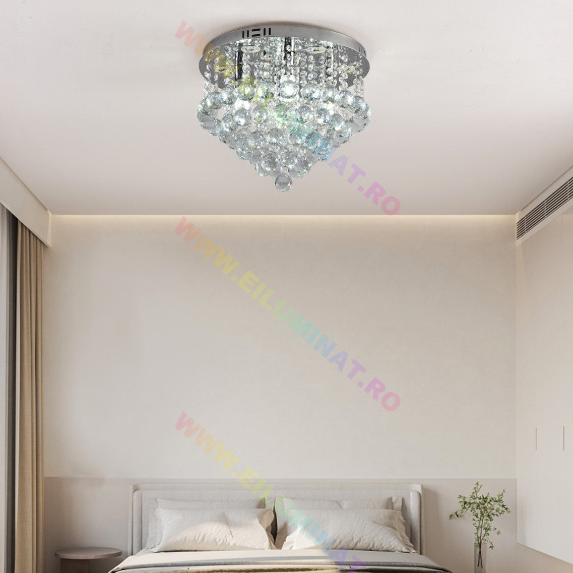 Кристален полилей LORY RGB с дистанционно управление