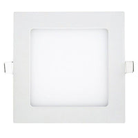 LED спот 3W Slim квадратен бял / 89x89mm / вграден