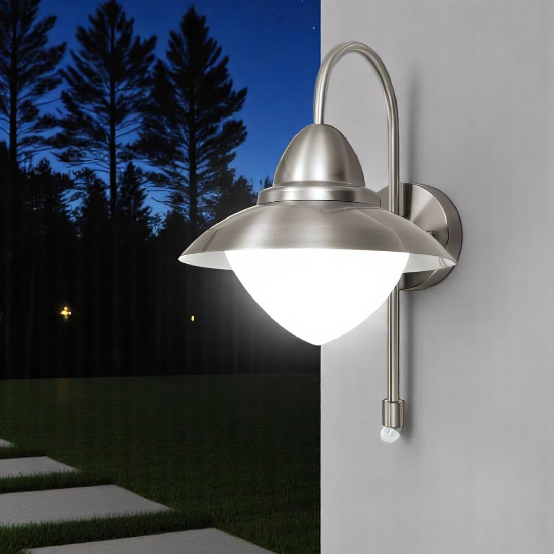 Аплик Inox SIDNEY Exterior със сензор 87105 Eglo