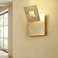 LED аплик Luxury Square Gold LEANO