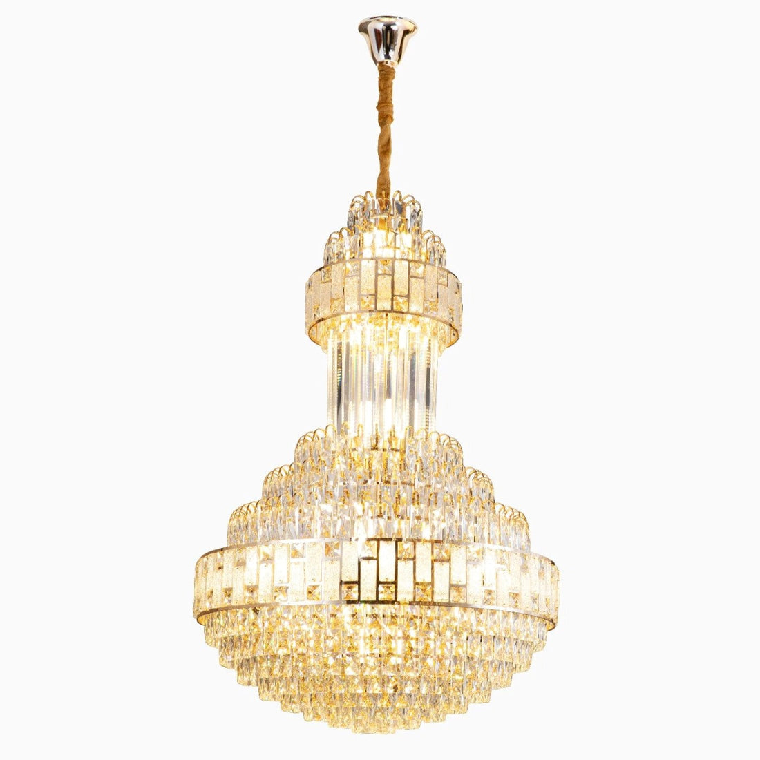 Полилей кристал LUXURY Golden 120cm -L301