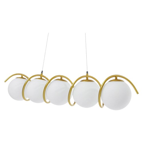 Осветително тяло Абажур MAT GOLD Линейна 5xE27 Spiral MX165-5