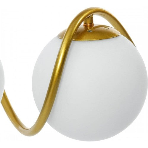 Осветително тяло Абажур MAT GOLD Линейна 5xE27 Spiral MX165-5