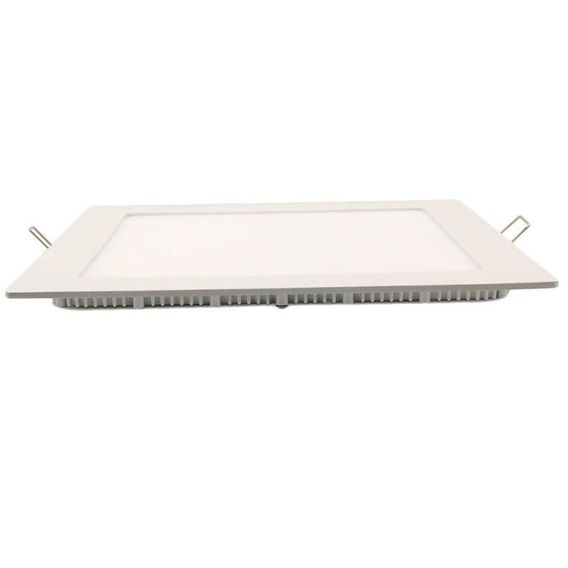 LED спот 24W Slim квадратен бял / 292x292mm / вграден