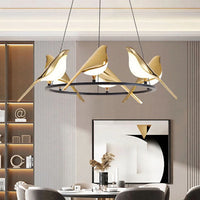 LED осветително тяло Luxury 6 Golden Swallow