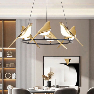 LED осветително тяло Luxury 6 Golden Swallow