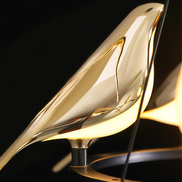 LED осветително тяло Luxury 6 Golden Swallow
