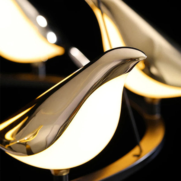 LED осветително тяло Luxury 6 Golden Swallow