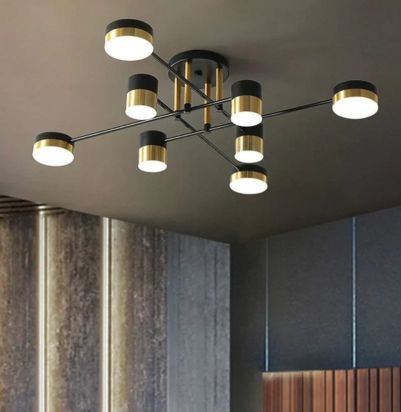 LED осветително тяло Nordic Style Darko Grande еквивалент 600W с дистанционно