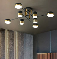 LED осветително тяло Nordic Style Darko Grande еквивалент 600W с дистанционно
