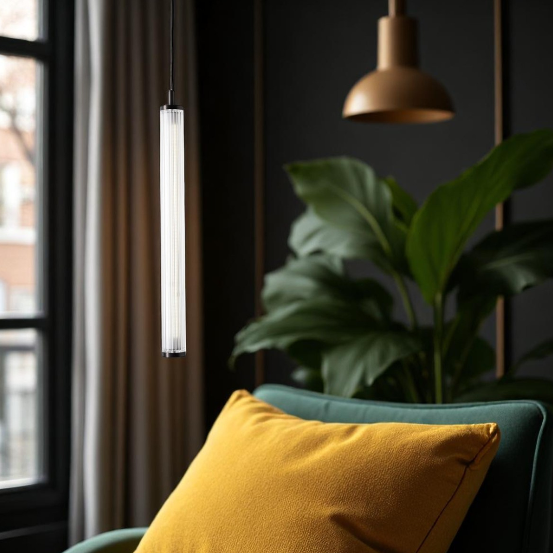 Пендел LED Luxury Black COMO 241cm