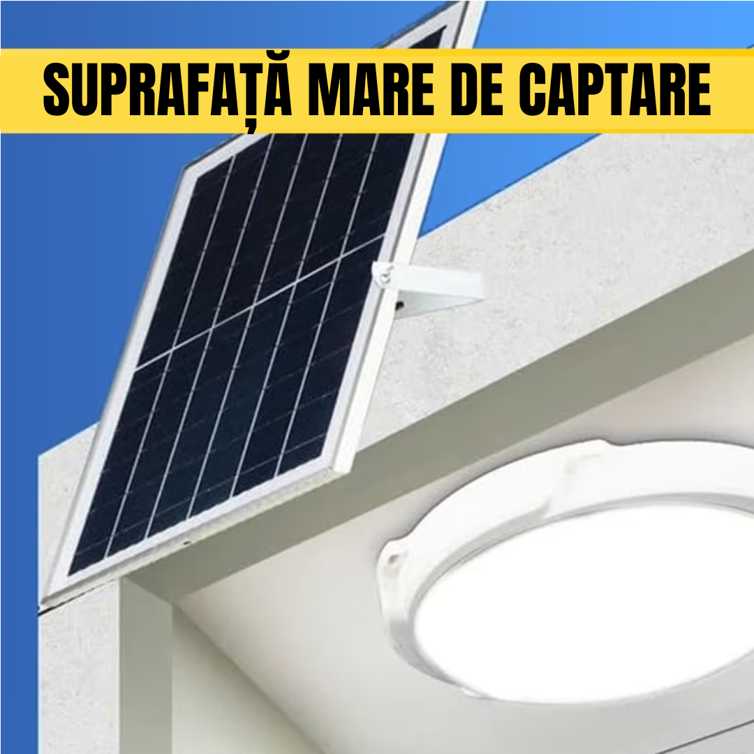 Aplica LED solara 60W cu Telecomanda 🔆 APLICA SOLARA / ALBA Wall Light Fixtures