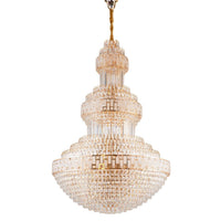 Полилей от кристал LUXURY Golden 180cm -L301