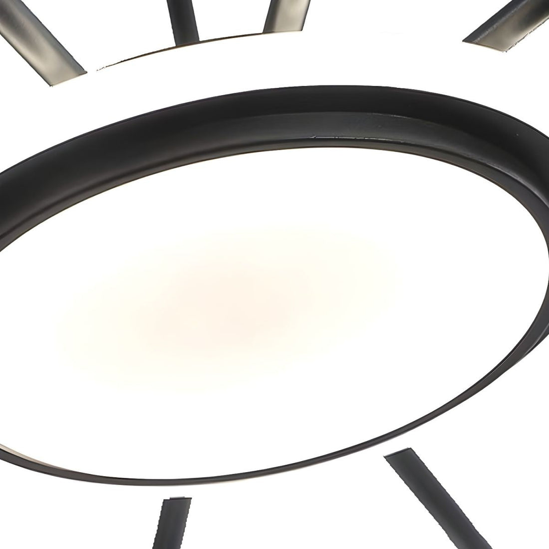 LED осветително тяло Gambit Black 4+4+1 Регулируеми рамена Еквивалент 600W С дистанционно управление